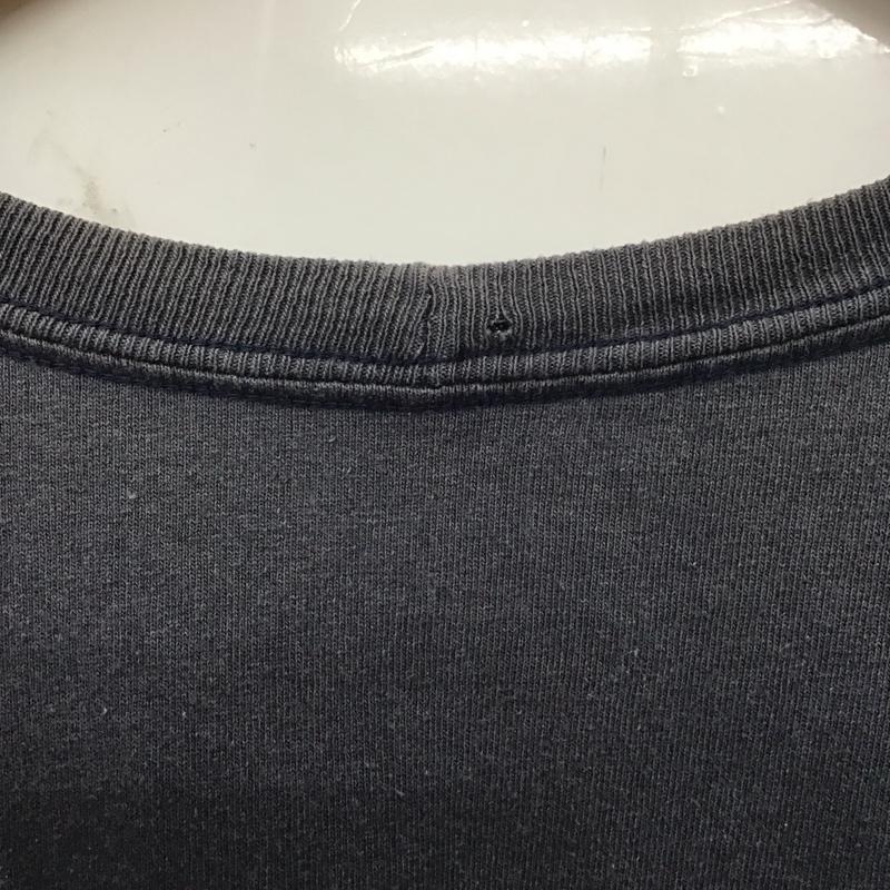 カーハート Carhartt Tシャツ 半袖 半袖カットソー プリントTシャツ クルーネックカットソー XL ロゴ、文字 紺 / ネイビー /  メンズ USED 古着 中古 10138716