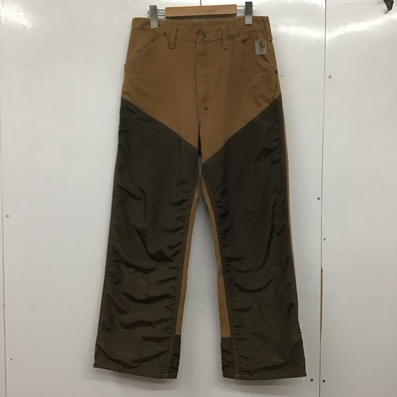 カーハート Carhartt パンツ ワークパンツ、ペインターパンツ ワークパンツ ワイドパンツ 70s ダブルニーハンティング 32インチ 無地 ベージュ / ベージュ /  メンズ USED 古着 中古 10138721