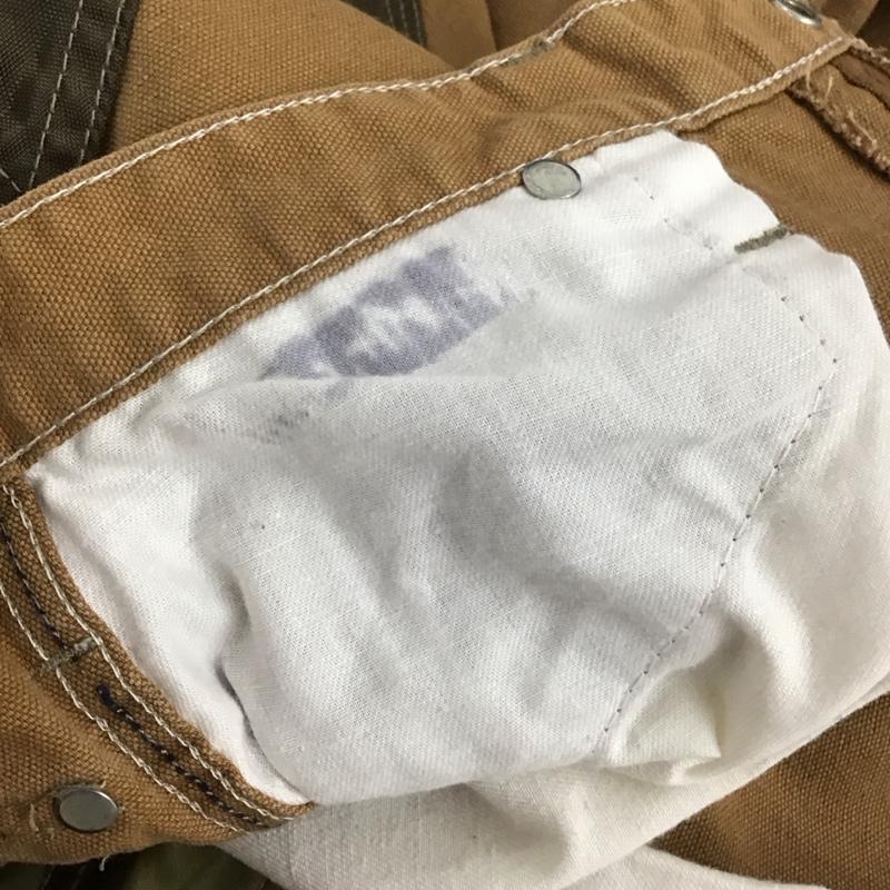 カーハート Carhartt パンツ ワークパンツ、ペインターパンツ ワークパンツ ワイドパンツ 70s ダブルニーハンティング 32インチ 無地 ベージュ / ベージュ /  メンズ USED 古着 中古 10138721