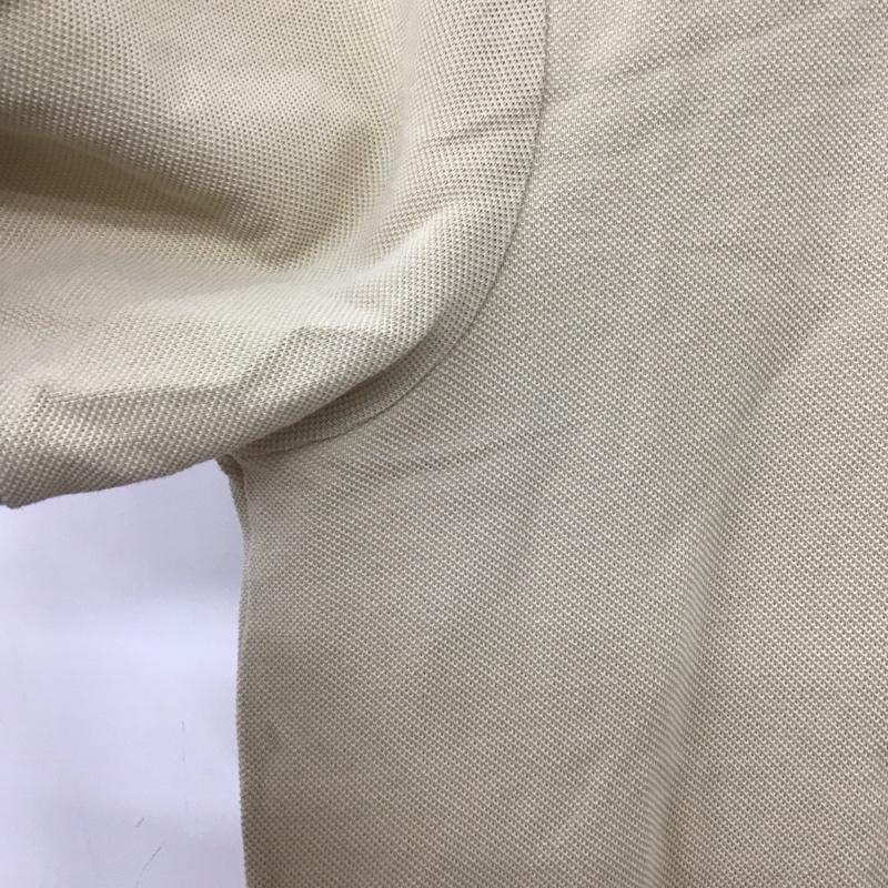 ナイキ NIKE ポロシャツ 半袖 909747-206 半袖ポロシャツ スポーツウェア S ロゴ、文字 ベージュ / ベージュ /  メンズ USED 古着 中古 10138725