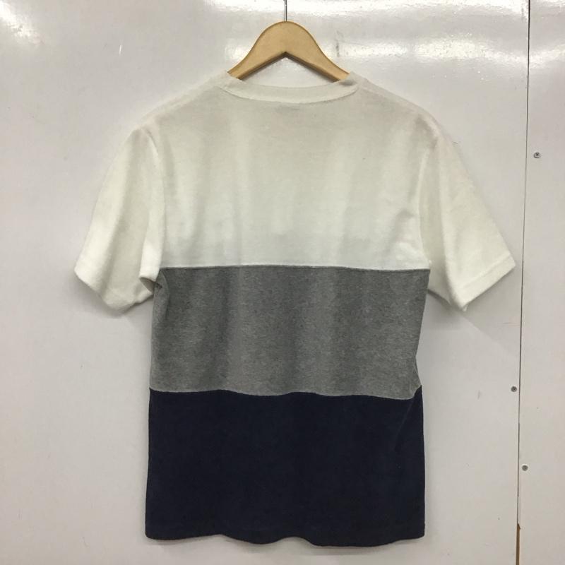 チャンピオン Champion Tシャツ 半袖 c8-p395 半袖カットソー クルーネックカットソー S ロゴ、文字 白 / ホワイト /  メンズ USED 古着 中古 10138726