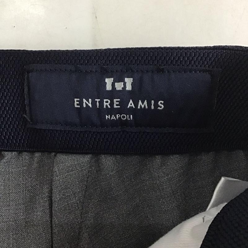 アントレ アミ ENTRE AMIS パンツ スラックス スラックス スリムパンツ ストレッチパンツ 32インチ 無地 灰 / グレー /  メンズ USED 古着 中古 10138732