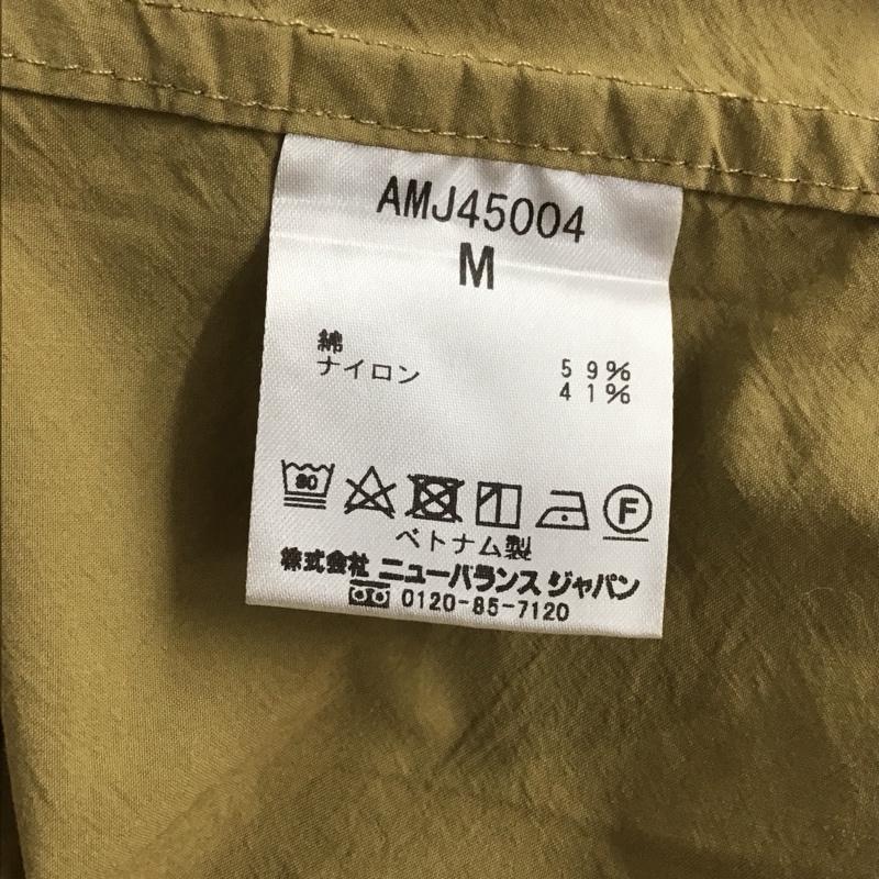ニューバランス New Balance シャツ、ブラウス 長袖 amj45004 MET24SpringShirtJacket 長袖シャツ M 無地 ベージュ / ベージュ /  メンズ USED 古着 中古 10138741