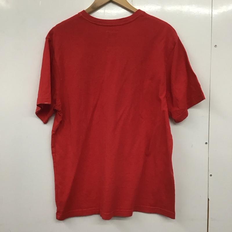 ダブルタップス WTAPS Tシャツ 半袖 半袖カットソー 無地Tシャツ Vネックカットソー L 無地 赤 / レッド /  メンズ USED 古着 中古 10138750