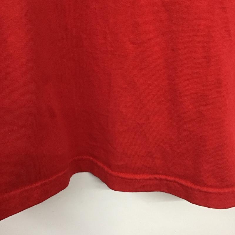 ダブルタップス WTAPS Tシャツ 半袖 半袖カットソー 無地Tシャツ Vネックカットソー L 無地 赤 / レッド /  メンズ USED 古着 中古 10138750