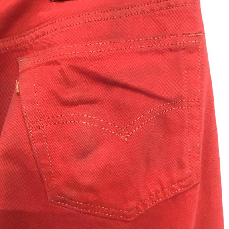 リーバイス Levi s パンツ デニム、ジーンズ デニムパンツ ワイドパンツ カジュアルパンツ 無地 赤 / レッド /  メンズ USED 古着 中古 10138754