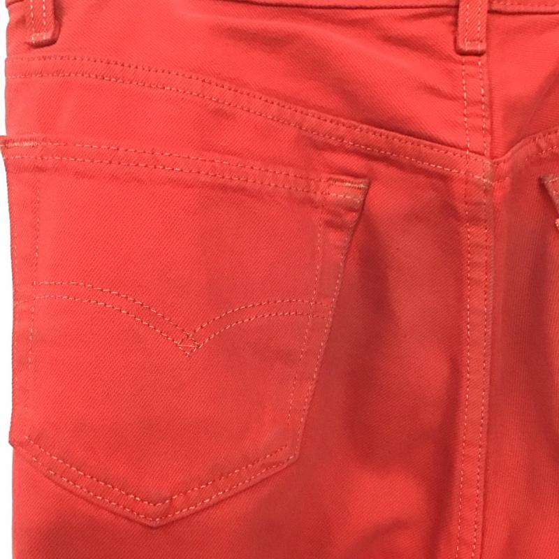 リーバイス Levi s パンツ デニム、ジーンズ デニムパンツ ワイドパンツ カジュアルパンツ 無地 赤 / レッド /  メンズ USED 古着 中古 10138754