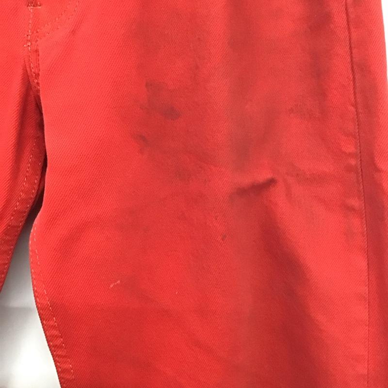 リーバイス Levi s パンツ デニム、ジーンズ デニムパンツ ワイドパンツ カジュアルパンツ 無地 赤 / レッド /  メンズ USED 古着 中古 10138754