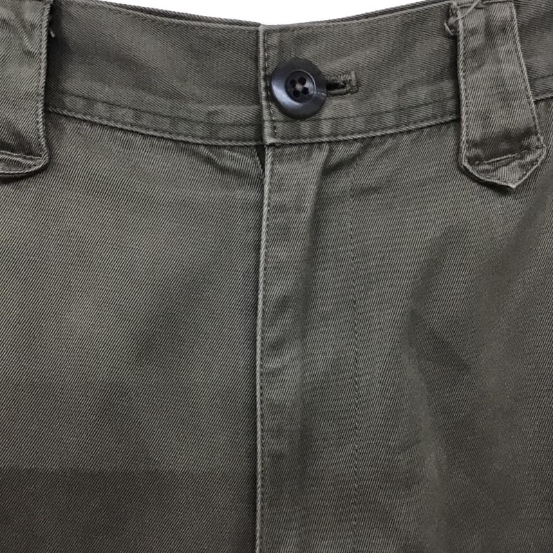カールヘルム KARLHELMUT パンツ ワークパンツ、ペインターパンツ ワークパンツ ワイドパンツ カジュアルパンツ ミリタリーパンツ XL ロゴ、文字 カーキ / カーキ /  メンズ USED 古着 中古 10138757