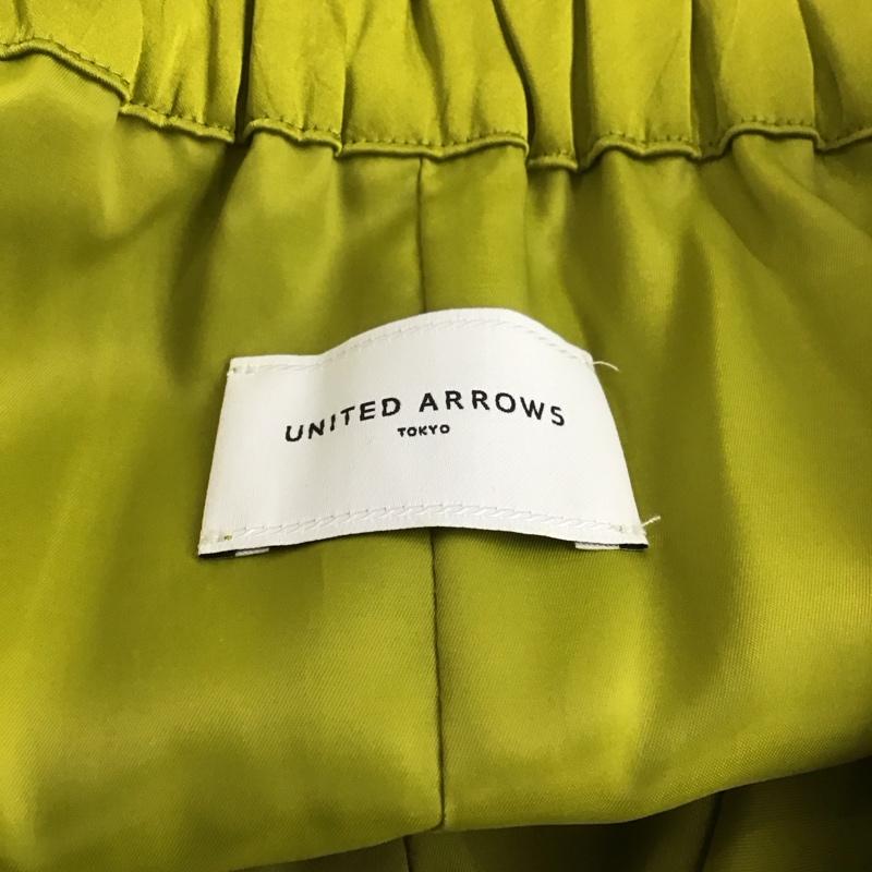 ユナイテッドアローズ UNITED ARROWS スカート ロングスカート 1524-162-4942 サテンタイトロングスカート 36 無地 薄緑 / ライトグリーン /  レディース USED 古着 中古 10138813