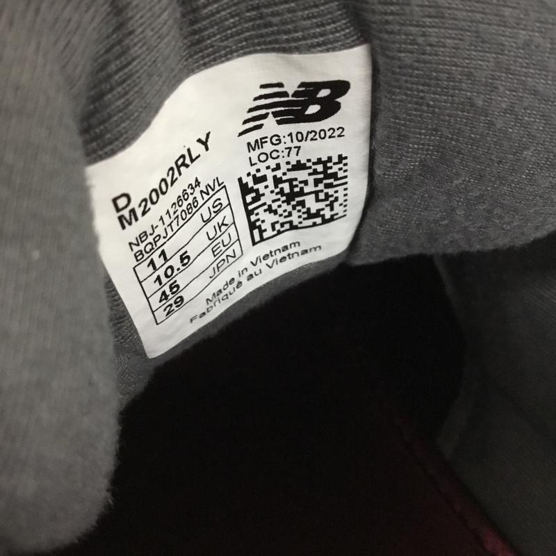 ニューバランス New Balance スニーカー スニーカー M2002RLY 29cm 箱有 29.0cm ロゴ、文字 茶 / ブラウン /  メンズ USED 古着 中古 10138829