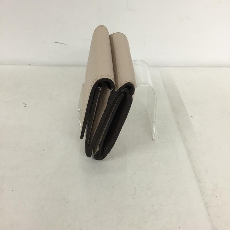 ケイトスペード Kate Spade 財布 コンパクト財布 三つ折り財布 ロゴ、文字 桃 / ピンク /  レディース USED 古着 中古 10138844