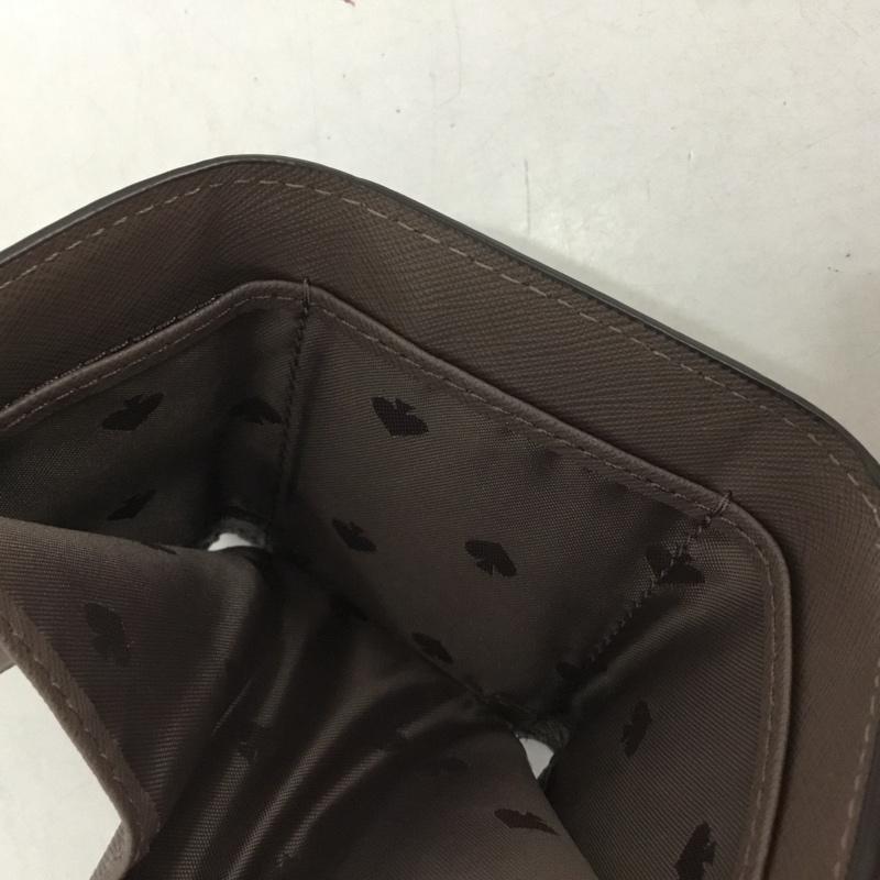 ケイトスペード Kate Spade 財布 コンパクト財布 三つ折り財布 ロゴ、文字 桃 / ピンク /  レディース USED 古着 中古 10138844
