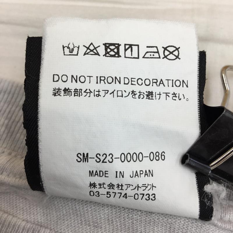 セントマイケル SAINT MICHAEL Tシャツ 半袖 SA SS TEE ST M6 ACDMY XL プリント 灰 / グレー /  メンズ USED 古着 中古 10138859