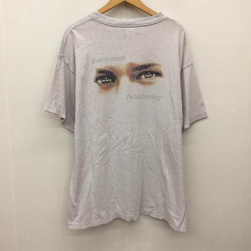 セントマイケル SAINT MICHAEL Tシャツ 半袖 SA SS TEE ST M6 ACDMY XL プリント 灰 / グレー /  メンズ USED 古着 中古 10138859