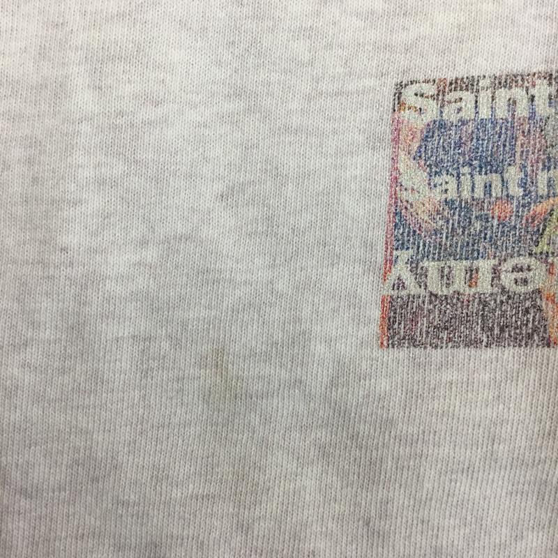 セントマイケル SAINT MICHAEL Tシャツ 半袖 SA SS TEE ST M6 ACDMY XL プリント 灰 / グレー /  メンズ USED 古着 中古 10138859