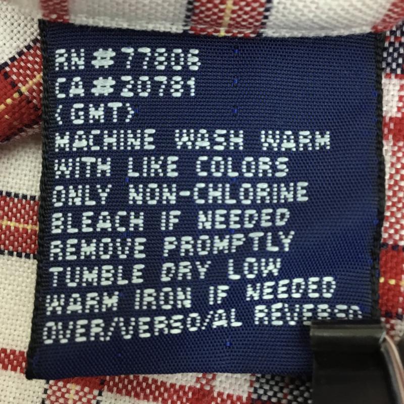 トミーヒルフィガー TOMMY HILFIGER シャツ、ブラウス 長袖 L チェック 桃 / ピンク / X 赤 / レッド /  メンズ USED 古着 中古 10138864