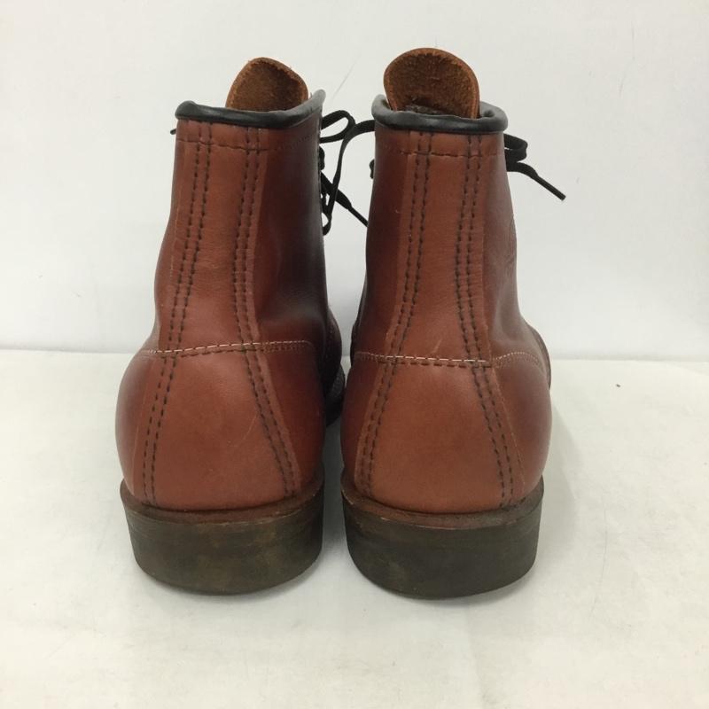 レッドウィング RED WING ブーツ ショートブーツ 8282 100周年記念モデル BECKMAN 7.5D ロゴ、文字 茶 / ブラウン /  メンズ USED 古着 中古 10138866