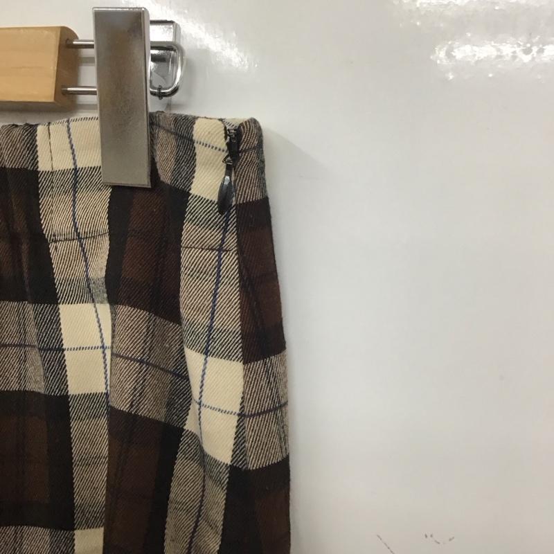 サニーレーベル Sonny Label スカート ロングスカート 25T706 巻きスカート風 38 チェック マルチカラー / マルチカラー /  レディース USED 古着 中古 10138906