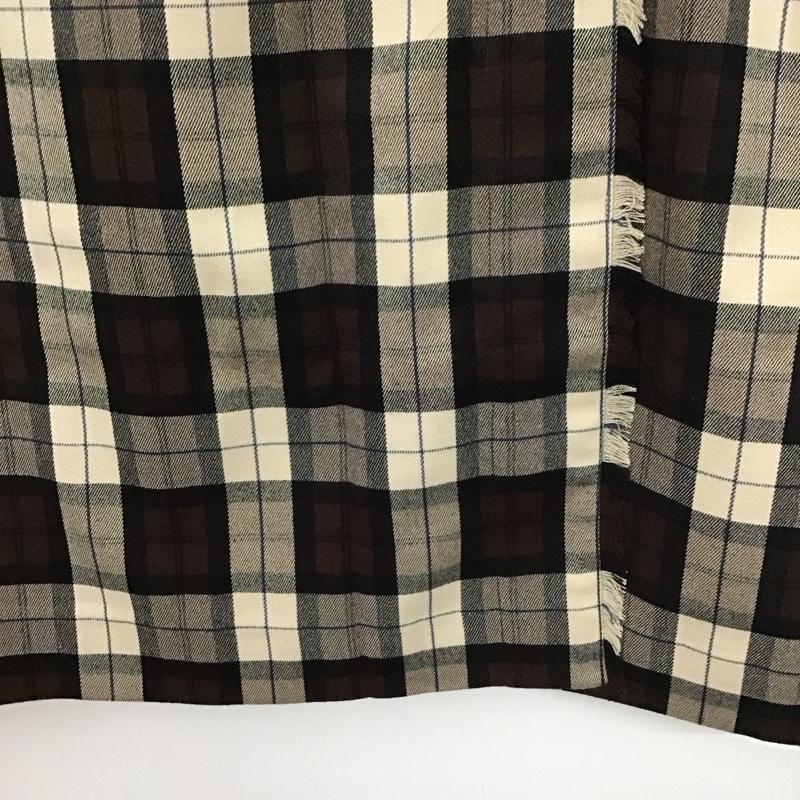 サニーレーベル Sonny Label スカート ロングスカート 25T706 巻きスカート風 38 チェック マルチカラー / マルチカラー /  レディース USED 古着 中古 10138906