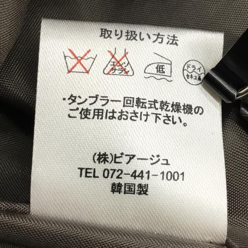 バーニーズ ニューヨーク BARNEYS NEWYORK ワンピース ひざ丈スカート M 無地 茶 / ブラウン /  レディース USED 古着 中古 10138999