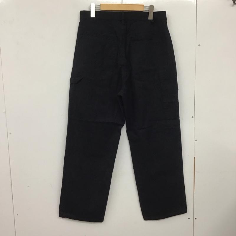 アイテムズ アーバンリサーチ ITEMS URBAN RESEARCH パンツ チノパン it25-14a024 パンツ ワークパンツ ペインターパンツ ワイドパンツ L 無地 紺 / ネイビー /  メンズ USED 古着 中古 10139019