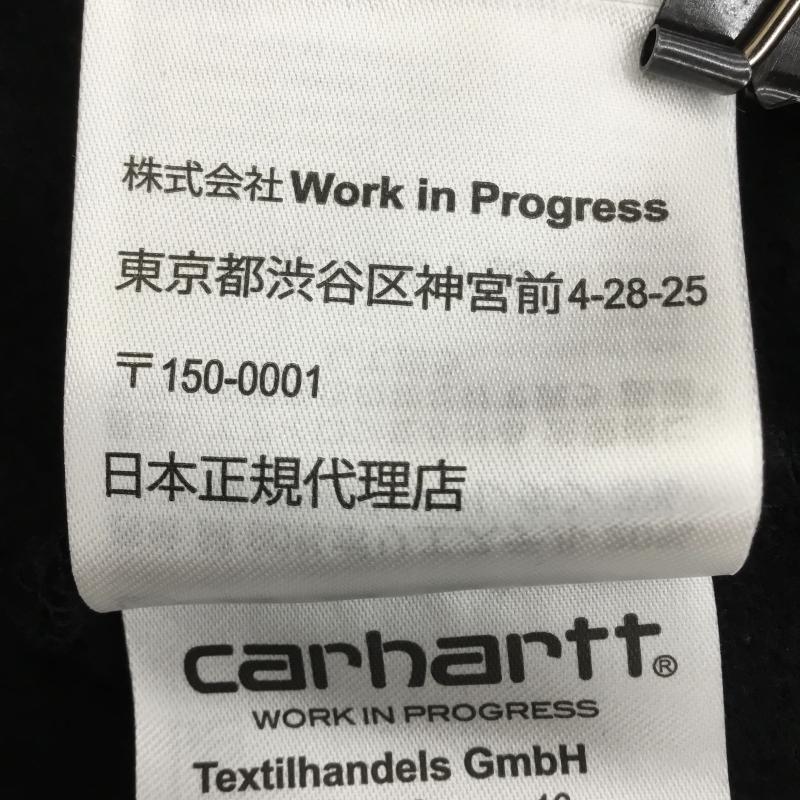 カーハートダブリューアイピー Carhartt WIP トレーナー 長袖 I032456 WILES SWEATSHIRT Hamilton XL ロゴ、文字 黒 / ブラック /  メンズ USED 古着 中古 10139076
