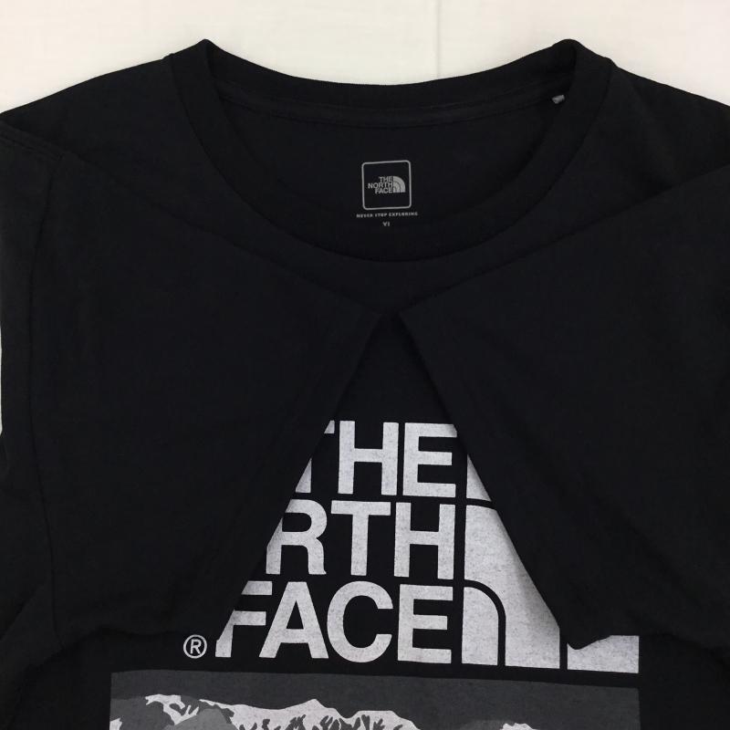 ザノースフェイス THE NORTH FACE Tシャツ 半袖 NT31900Y XL ロゴ、文字 黒 / ブラック /  メンズ USED 古着 中古 10139085