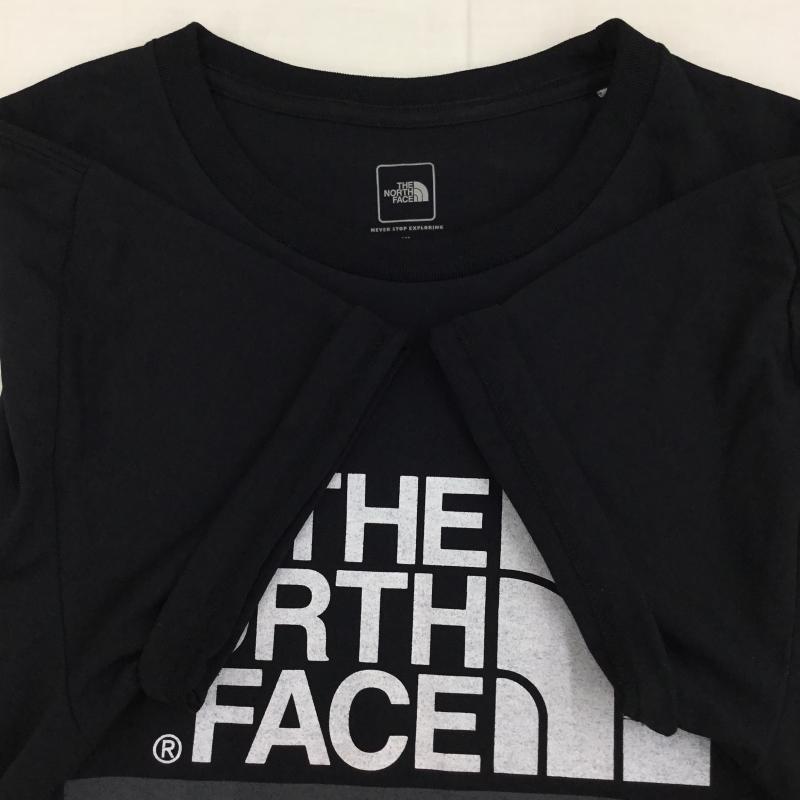 ザノースフェイス THE NORTH FACE Tシャツ 半袖 NT31900Y XL ロゴ、文字 黒 / ブラック /  メンズ USED 古着 中古 10139085