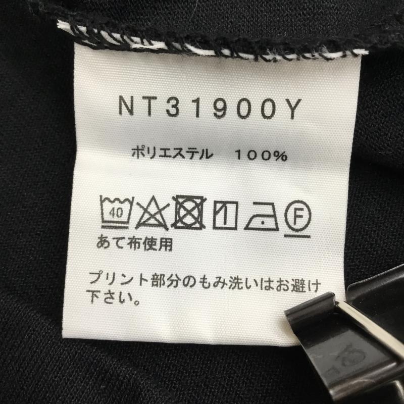 ザノースフェイス THE NORTH FACE Tシャツ 半袖 NT31900Y XL ロゴ、文字 黒 / ブラック /  メンズ USED 古着 中古 10139085