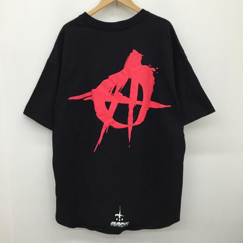 カタリスト CVTVLIST Tシャツ 半袖 Anarchy Tee アナーキー 2 ロゴ、文字 黒 / ブラック /  メンズ USED 古着 中古 10139092