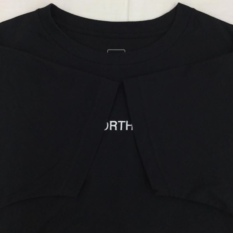 ザノースフェイス THE NORTH FACE Tシャツ 半袖 NT32001X M ロゴ、文字 黒 / ブラック /  メンズ USED 古着 中古 10139095