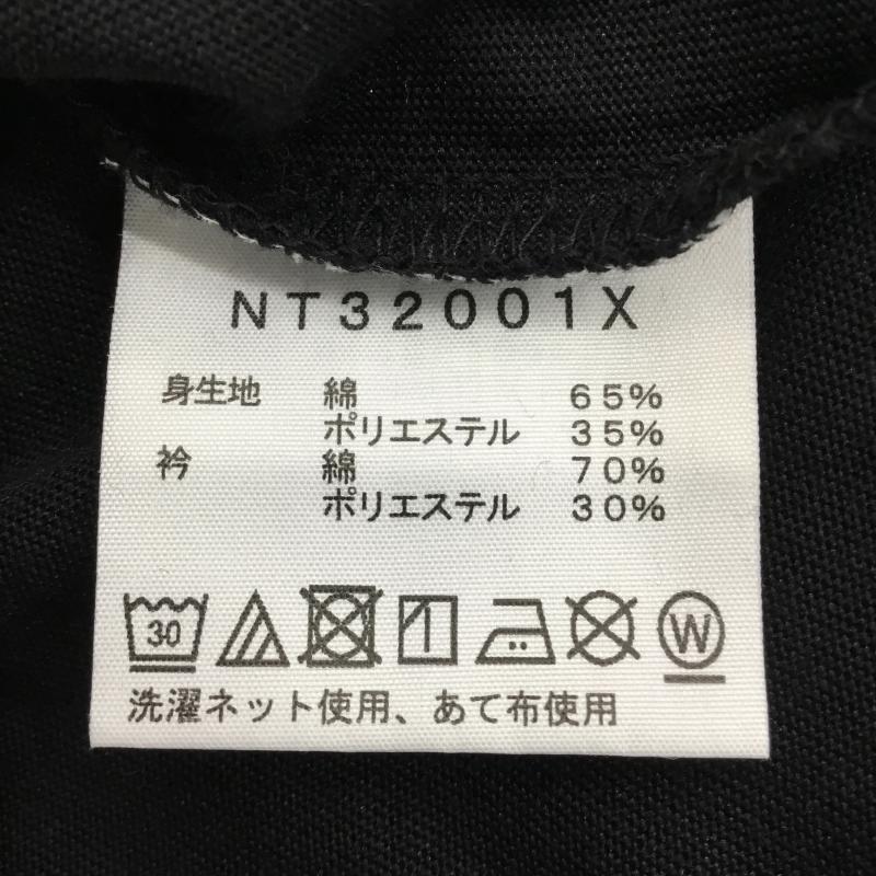 ザノースフェイス THE NORTH FACE Tシャツ 半袖 NT32001X M ロゴ、文字 黒 / ブラック /  メンズ USED 古着 中古 10139095