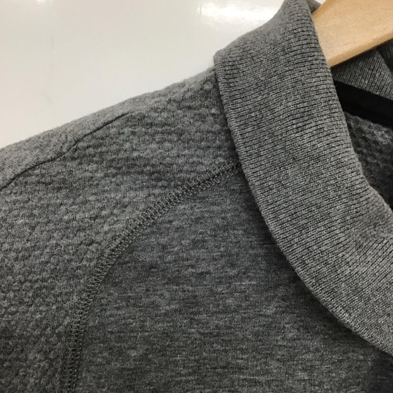 ラコステ LACOSTE ポロシャツ 半袖 半袖ポロシャツ カラーシャツ 半袖カットソー 4 ロゴ、文字 灰 / グレー /  メンズ USED 古着 中古 10139177