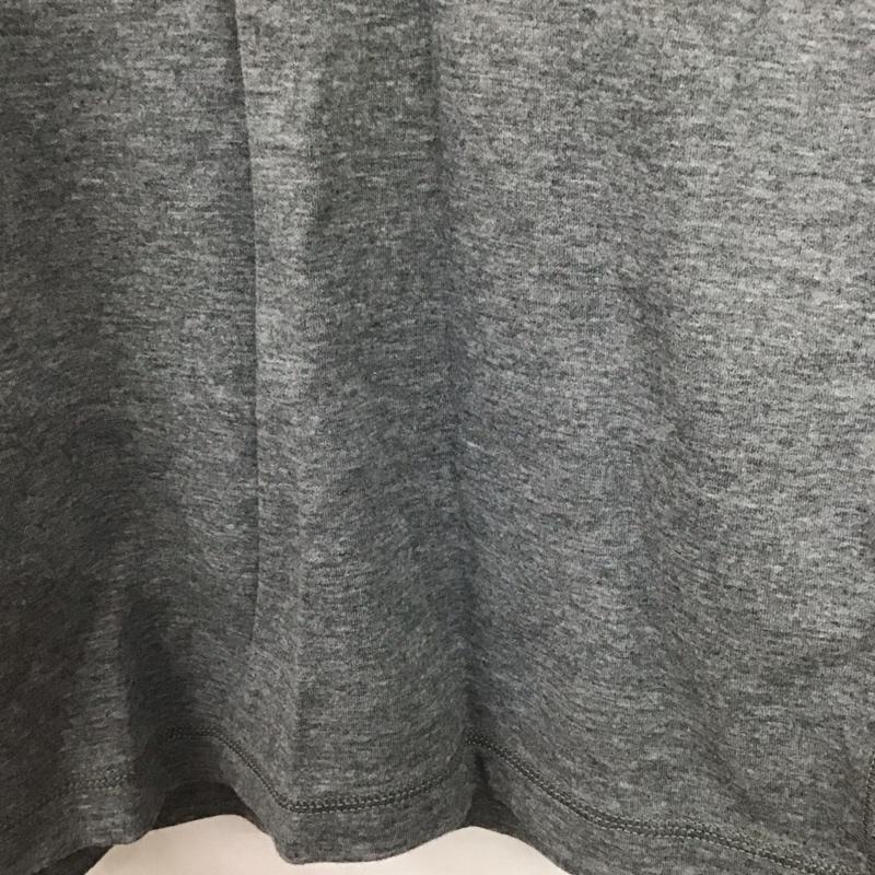 ラコステ LACOSTE ポロシャツ 半袖 半袖ポロシャツ カラーシャツ 半袖カットソー 4 ロゴ、文字 灰 / グレー /  メンズ USED 古着 中古 10139177