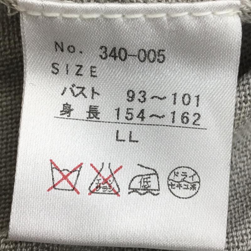 ＵＳフルギ US古着 カットソー 半袖 MON STYLE LL 無地 灰 / グレー /  レディース USED 古着 中古 10139189