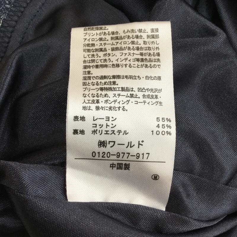 グローブ grove タンクトップ タンクトップ L 花柄 紺 / ネイビー /  レディース USED 古着 中古 10139195