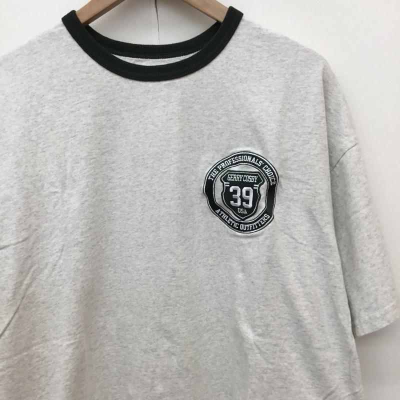 フリークスストア FREAK S STORE Tシャツ 半袖 Gerry Cosby FREE ロゴ、文字 灰 / グレー / X 緑 / グリーン /  メンズ USED 古着 中古 10139205