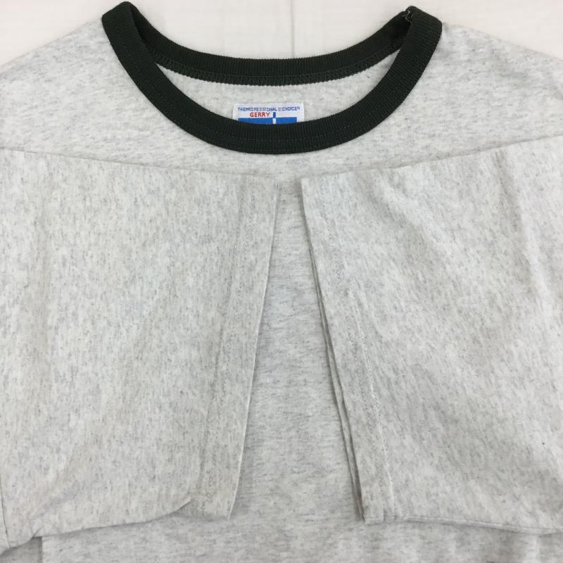フリークスストア FREAK S STORE Tシャツ 半袖 Gerry Cosby FREE ロゴ、文字 灰 / グレー / X 緑 / グリーン /  メンズ USED 古着 中古 10139205