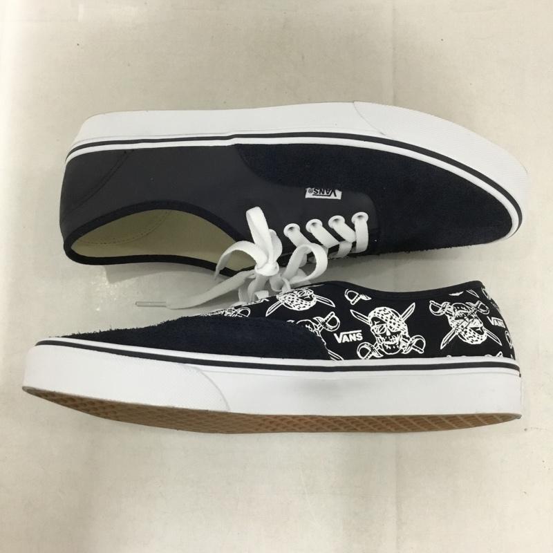 バンズ VANS スニーカー スニーカー VN000CRTBX9 AUTHENTIC BILLYS 別注 10th 28cm 箱有 28.0cm プリント 紺 / ネイビー / X 白 / ホワイト /  メンズ USED 古着 中古 10139214