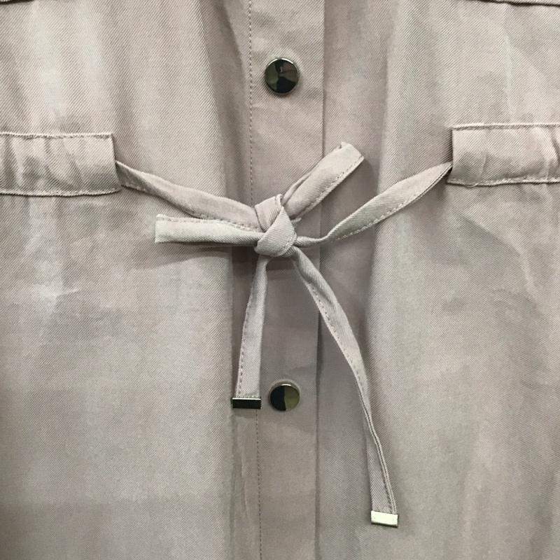 ザラ ZARA ジャケット、上着 ジャケット、ブレザー 7102 224 646 シャツジャケット ロング丈 S 無地 桃 / ピンク /  レディース USED 古着 中古 10139236