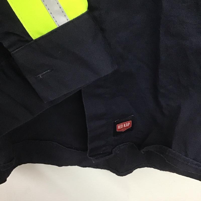レッドキャップ RED KAP シャツ、ブラウス 長袖 長袖シャツ カラーシャツ 古着 L ロゴ、文字 紺 / ネイビー /  メンズ USED 古着 中古 10139301