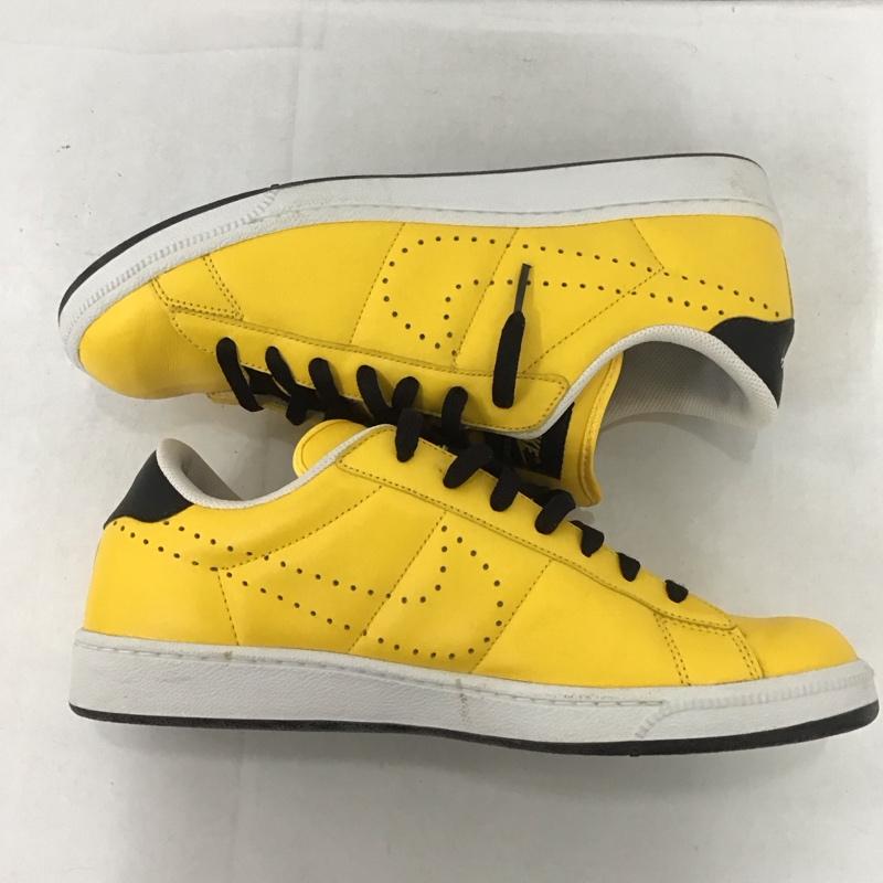 ナイキ NIKE スニーカー スニーカー 375577-771 AIR ZOOM TENNIS CLASSIC ND 28.5cm 28.5cm ロゴ、文字 黄 / イエロー / X 黒 / ブラック /  メンズ USED 古着 中古 10139324