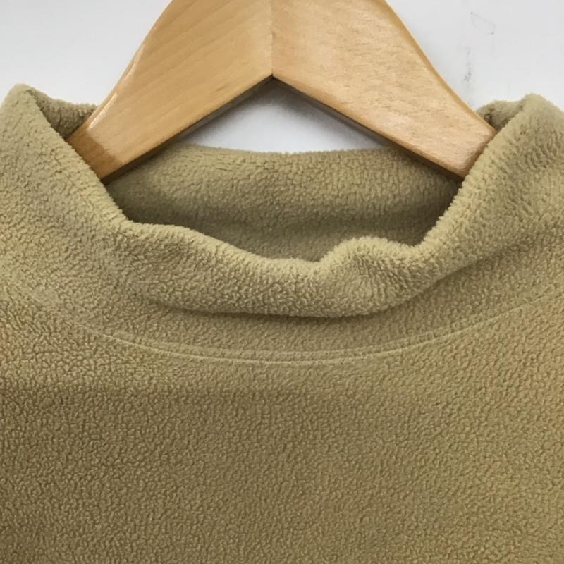 ユニクロ UNIQLO トップス トップス 241-443226 フリースオーバーサイズモックネックプルオーバー M 無地 ベージュ / ベージュ /  レディース USED 古着 中古 10139325