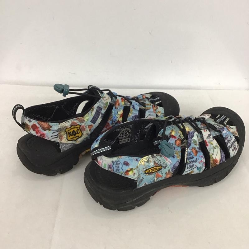 キーン KEEN サンダル サンダル 1023417 New Acoustic Camp 27cm 箱有 水陸両用 27.0cm 総柄 マルチカラー / マルチカラー /  メンズ USED 古着 中古 10139327
