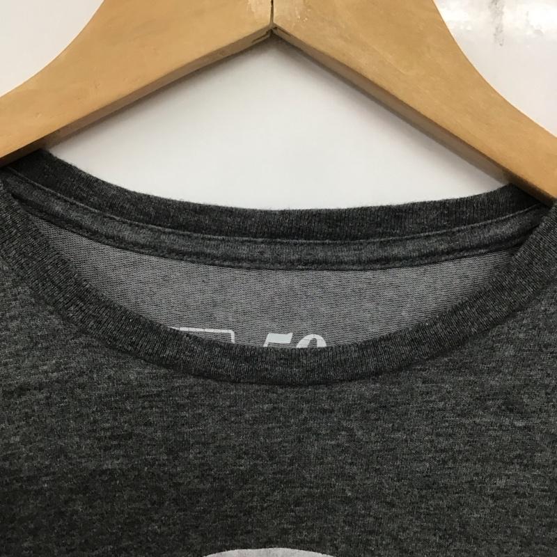 ザノースフェイス THE NORTH FACE Tシャツ 半袖 NT31450I 石井スポーツグループ50th Anniversary コラボレーションTシャツ M プリント X ロゴ、文字 灰 / グレー /  レディース USED 古着 中古 10139345