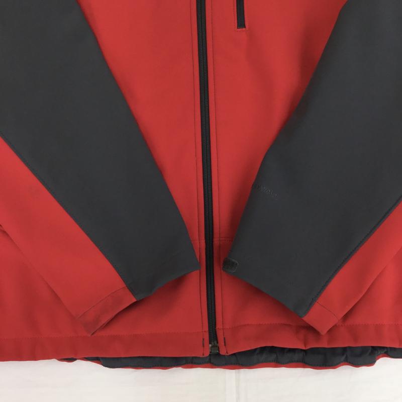 ザノースフェイス THE NORTH FACE ジャケット、上着 ジャケット、ブレザー XL ロゴ、文字 灰 / グレー / X 赤 / レッド /  メンズ USED 古着 中古 10139435