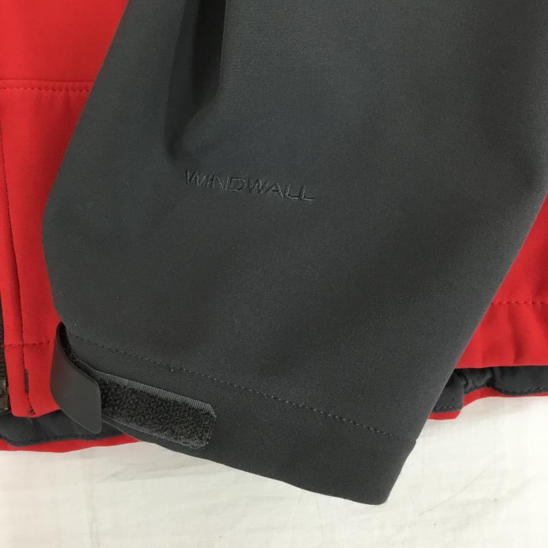 ザノースフェイス THE NORTH FACE ジャケット、上着 ジャケット、ブレザー XL ロゴ、文字 灰 / グレー / X 赤 / レッド /  メンズ USED 古着 中古 10139435