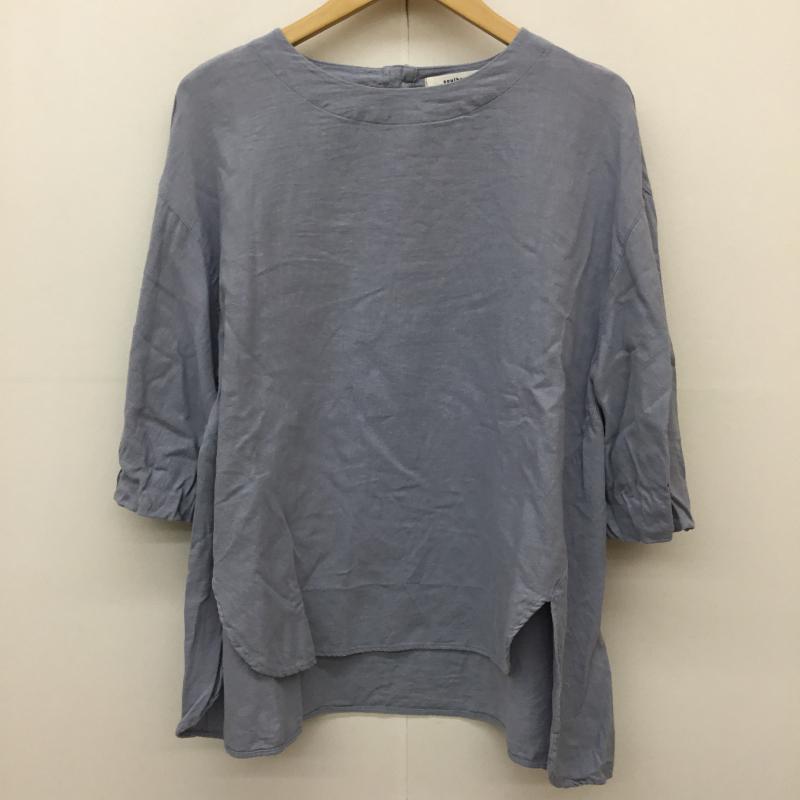 ＵＳフルギ US古着 カットソー 七分袖 soulbelrry M 無地 青 / ブルー /  レディース USED 古着 中古 10139437