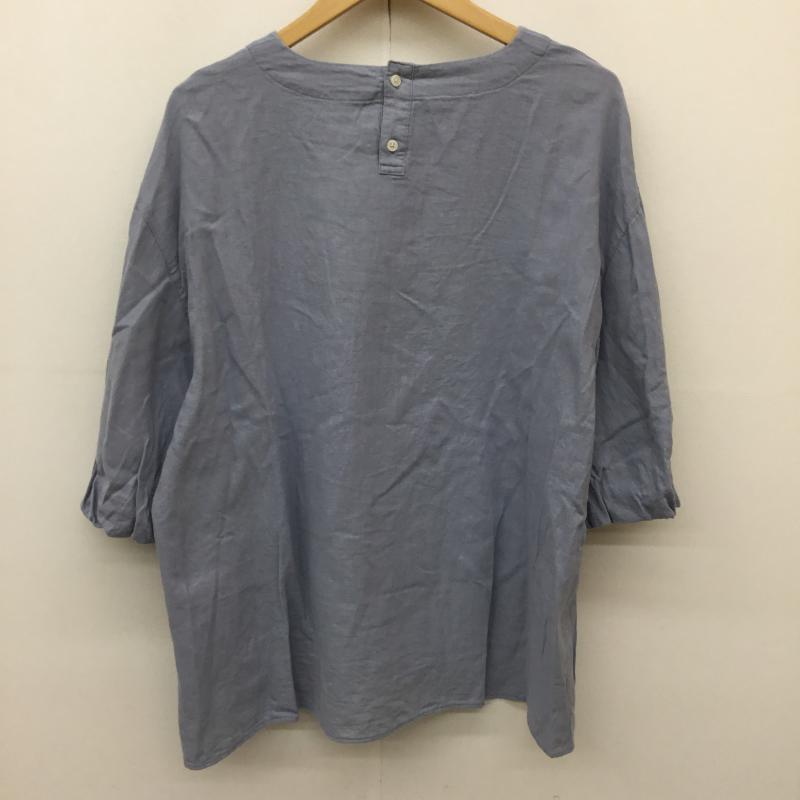 ＵＳフルギ US古着 カットソー 七分袖 soulbelrry M 無地 青 / ブルー /  レディース USED 古着 中古 10139437